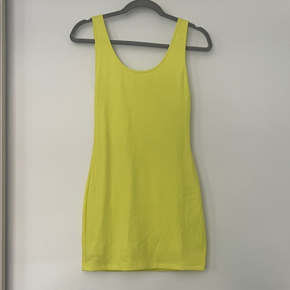 Superdown Vibrant Yellow Tank Dress